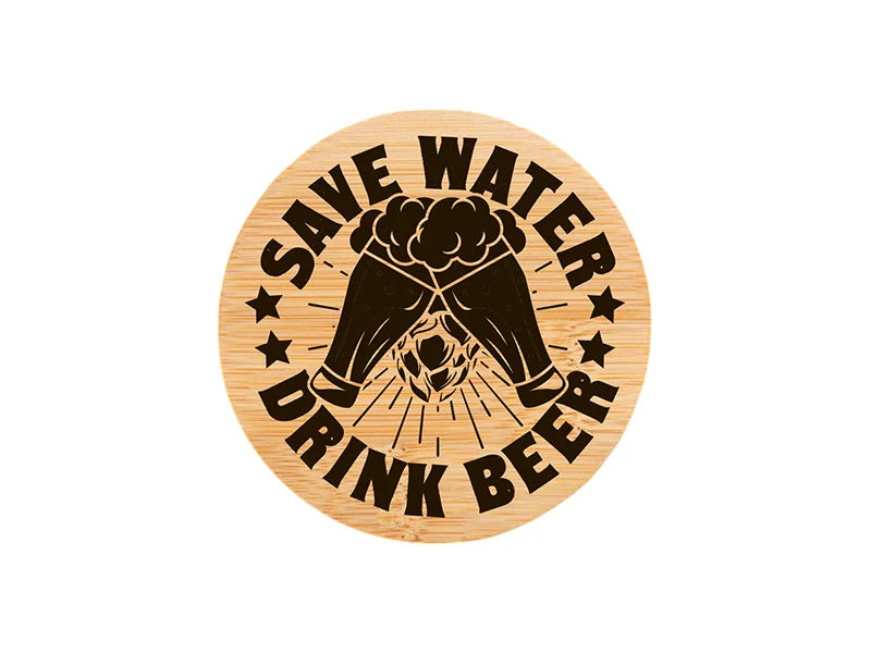 Sublimation Bamboo Bottle Opener(Round, φ80mm)