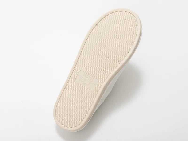 Sublimation Adult Fuzzy  Close Toe Slippers (Full White, 38-39#)