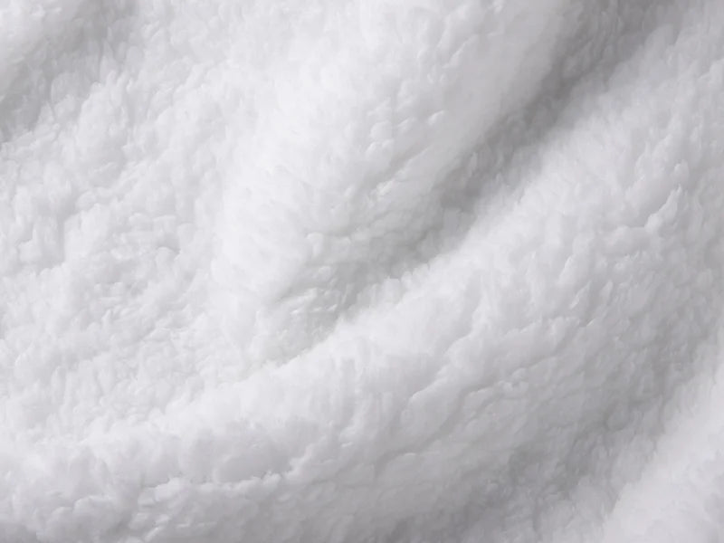Sherpa Lined Sublimation Minky Blanket(Full White, 152*203cm/60inchx 80inch)