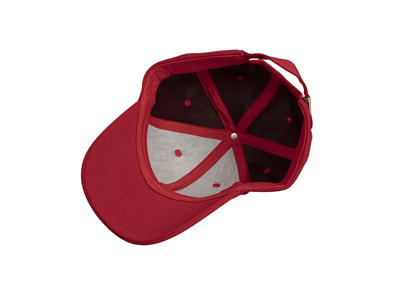 Sublimation Adult Mesh Trucker Cap (Red)