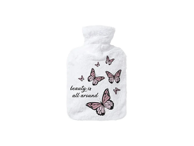 Sublimation Hot Water Bag Holder (White, 15*25cm)
