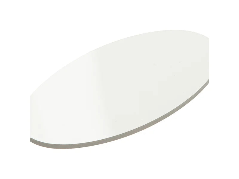 Sublimation Plastic Name Badge (Oval, 3.8*7.6cm)