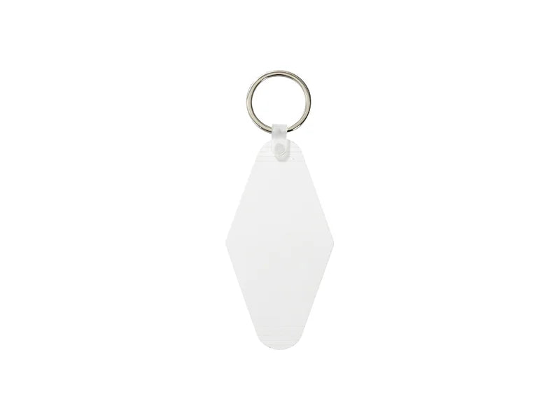 Sublimation Blanks FRP Motel Key Ring (Diamond,  4.5*9cm /1.77inchx3.54inch)
