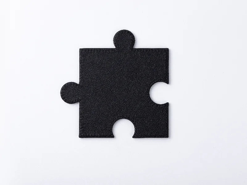 PU Puzzle Coaster(Green, 12*12cm)