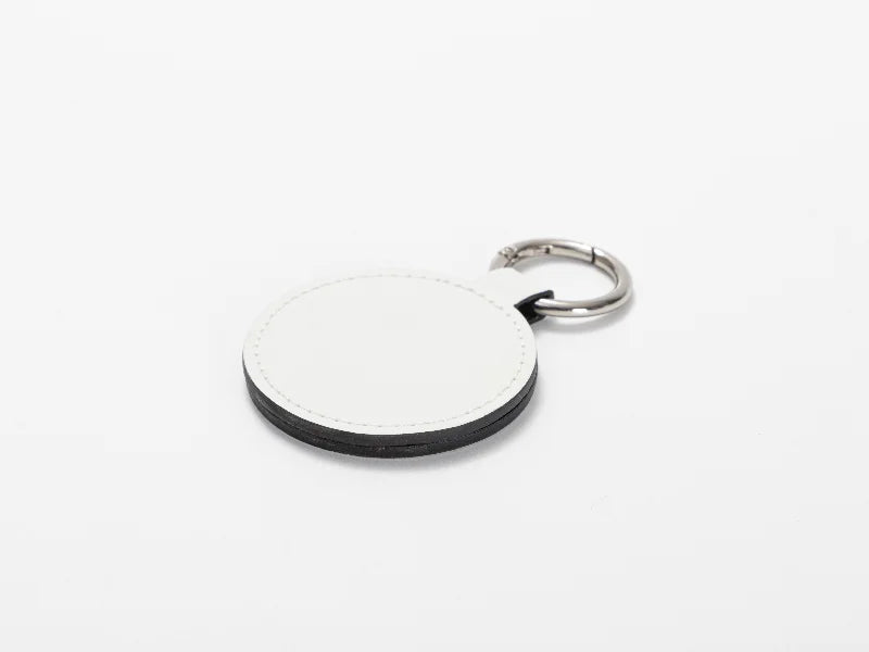 Sublimation Blanks PU Handbag Magnetic Hat Clip(6.2*9.8cm,round)