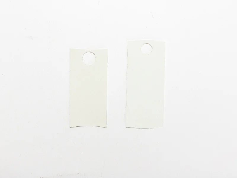 Sublimation PU Name Tag for 40oz Stanley Tumbler(3.3*7.8*0.4cm)