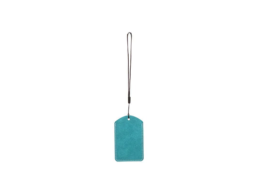 Sublimation Blanks PU Luggage Tag( Green)
