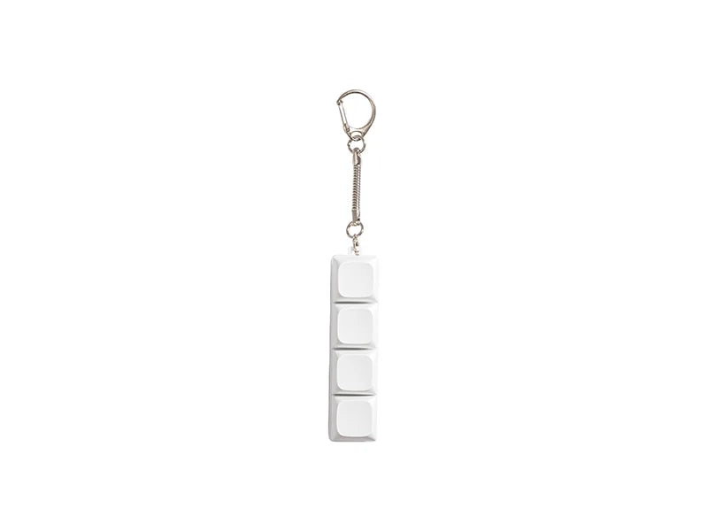 Sublimation Keyboard Fidget Keychain(Four-Key)