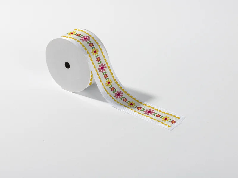 Craft Sublimation Ribbon Roll (White, 38mm*12.2m / 1.5 inx40ft)