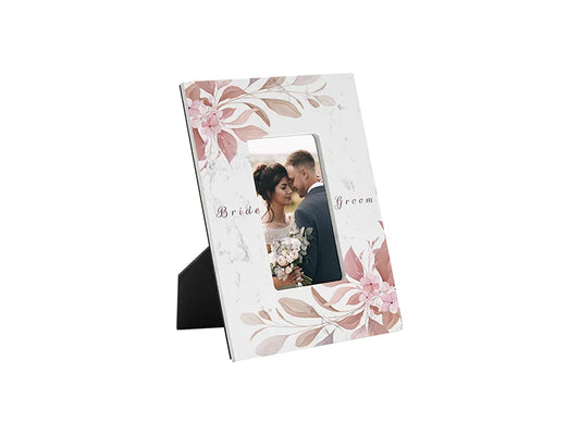 Sublimation Rectangle Marble Texture Frame (18x23cm/ 7.09inchx9.06inch)