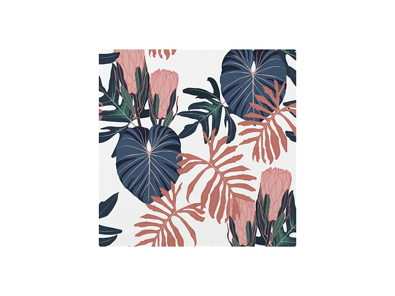 Sublimation Square Marble Coaster w/ Cork (10*10cm/ 3.94inchx3.94inch)