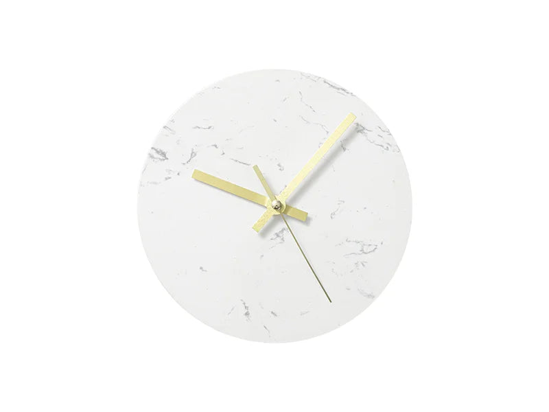 Sublimation Round Marble Texture Clock (φ20cm/ 7.87inch)