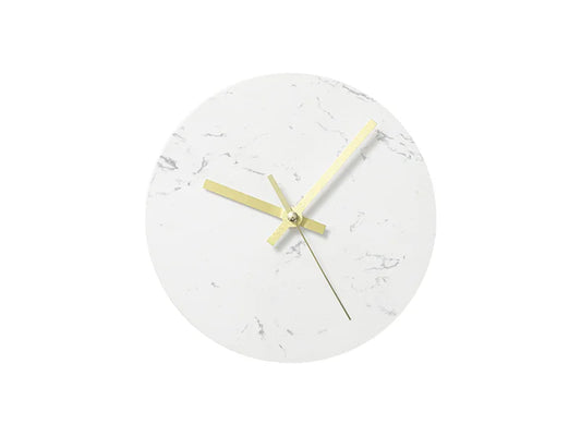 Sublimation Round Marble Texture Clock (φ20cm/ 7.87inch)