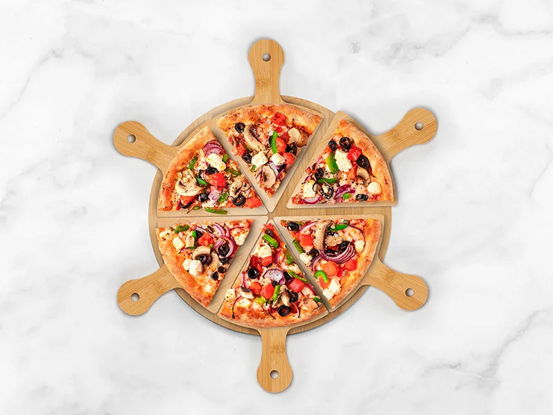 Sublimation Blank Bamboo Pizza Board