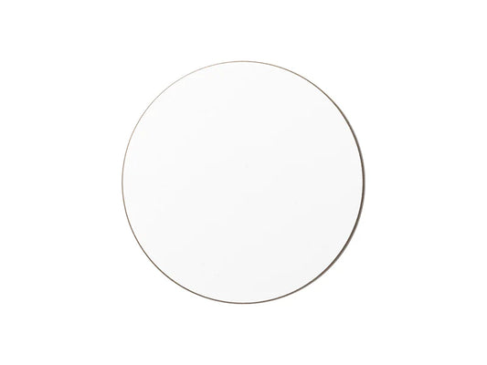 Sublimation Round Coaster w/ Beveled Edge