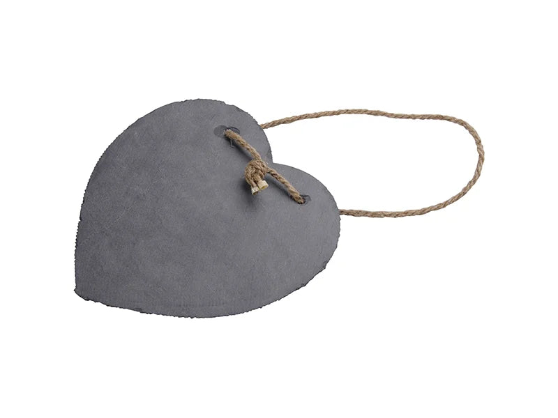 Sublimation Heart Shape Hanging Stone(20*20cm)