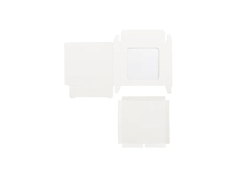 Sublimation White Box for 3in Ornament(9*9*1.5cm)