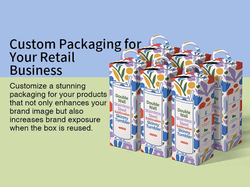 Sublimation Blanks White Box for Gift(9*9*12cm)