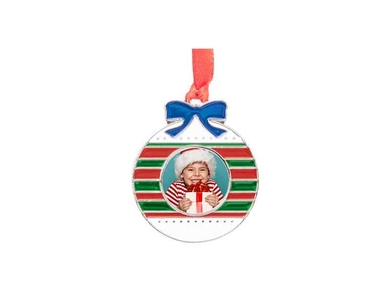 3inch Sublimation Metal Christmas Ball Ornament