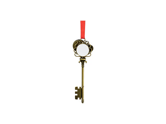 Sublimation Blank Christmas Santa Keys with Snowflake