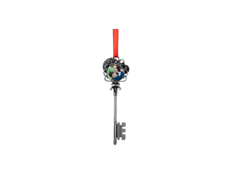 Sublimation Blank Christmas Santa Keys with Snowflake