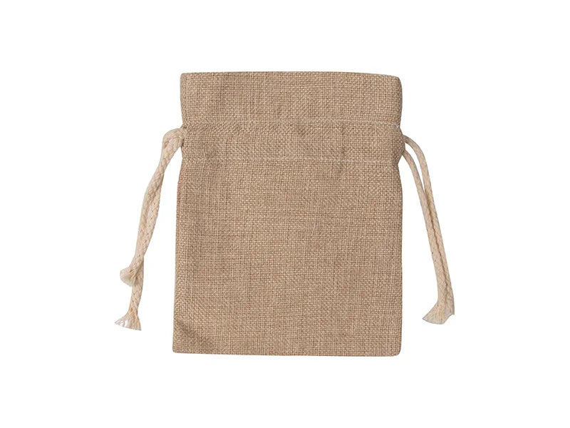 Sublimation Burlap Drawstring Bag(12*17cm)