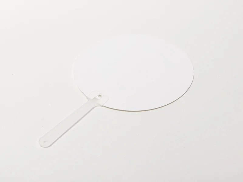 Sublimation Blanks PET Advertising Fan(Round,φ17.5*0.04cm)