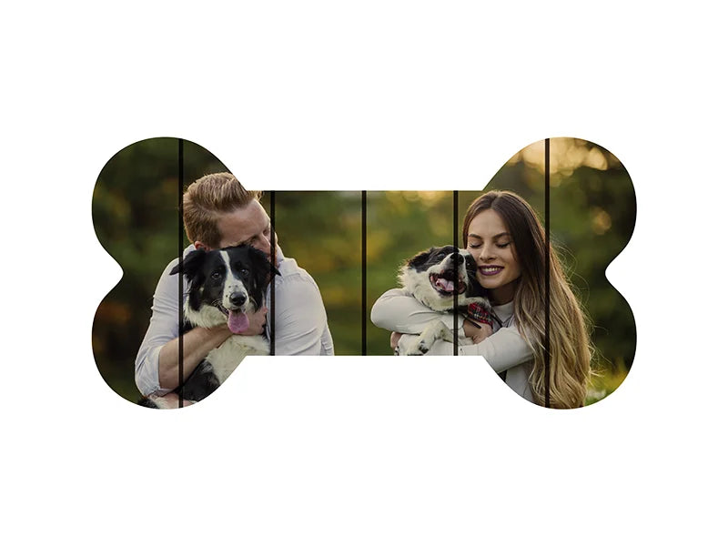 Sublimation Blanks Bone Shaped Sign (25.4*12.7*1.5cm)