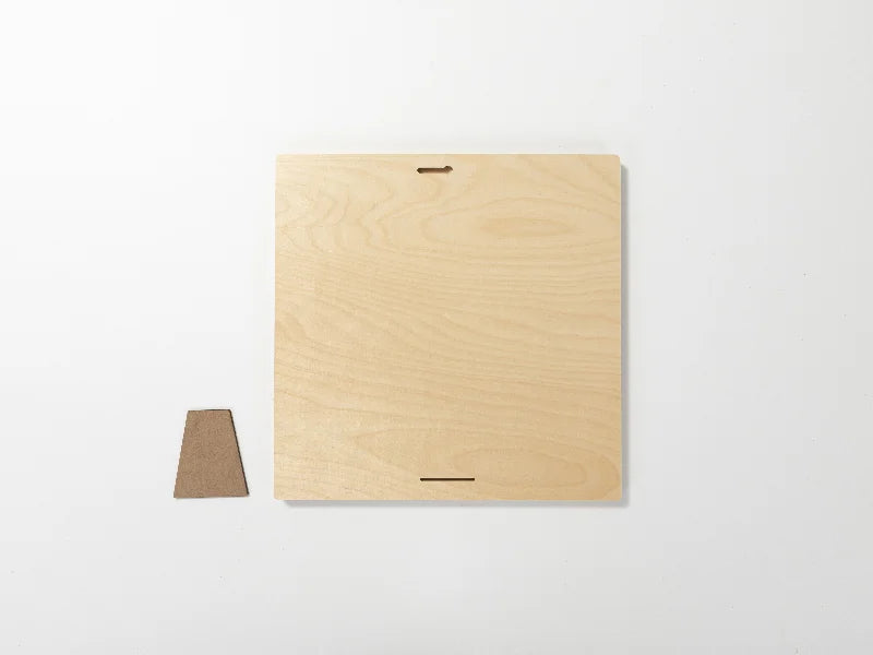 Sublimation Blanks Plywood Square Photo Frame(30.5*30.5*1.5cm)