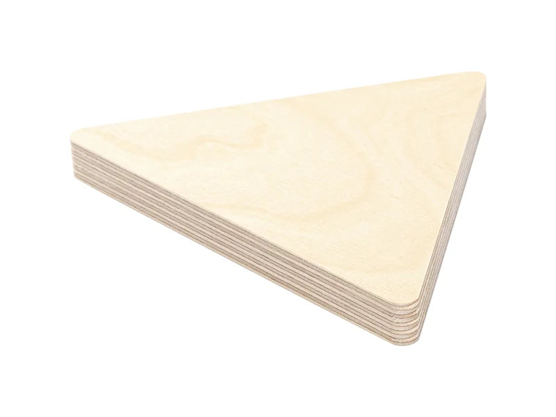 Sublimation Blanks Plywood Triangle Photo Frame (12.7*15.2*1.5cm)