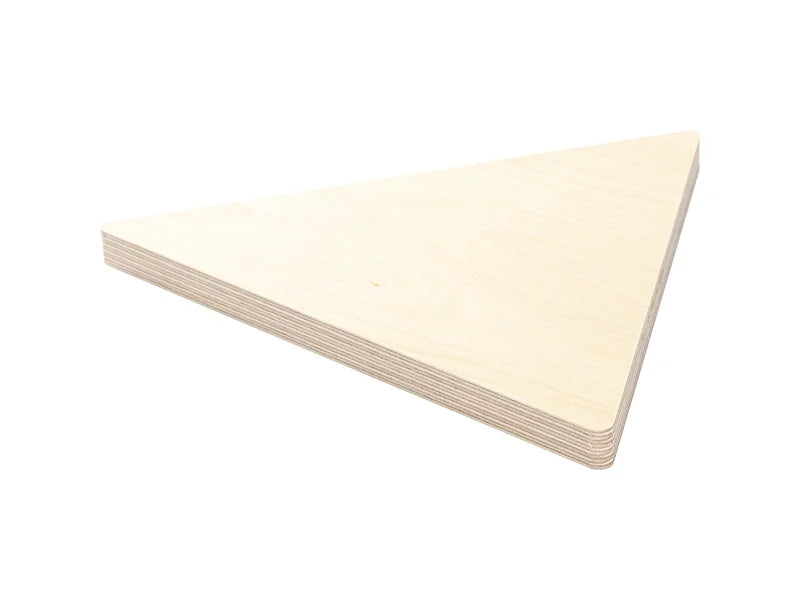 Sublimation Blanks Plywood Triangle Photo Frame (22.8*25.4*1.5cm)