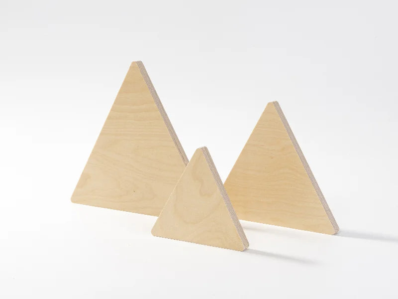 Sublimation Blanks Plywood Triangle Photo Frame (12.7*15.2*1.5cm)