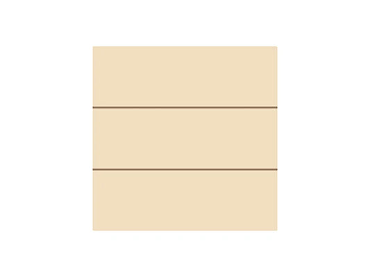 Sublimation Blanks Square Plywood Sign w/ Stripes (20*20*1.5cm)
