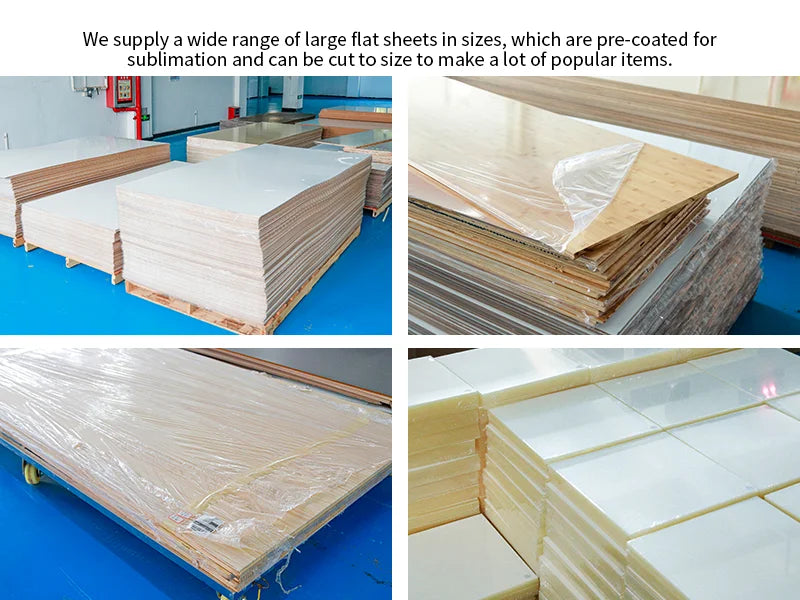 Sublimation Blanks Plywood Board (Single-Sided, 36.2inch x 36.2inch/ 92*92*0.5cm)