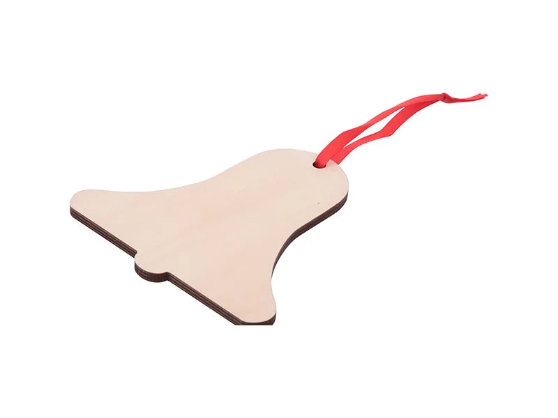 Sublimation Plywood Christmas Ornament (Bell)