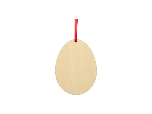 SublimationBlanks Double-sided Plywood Ornament (Easter Egg)