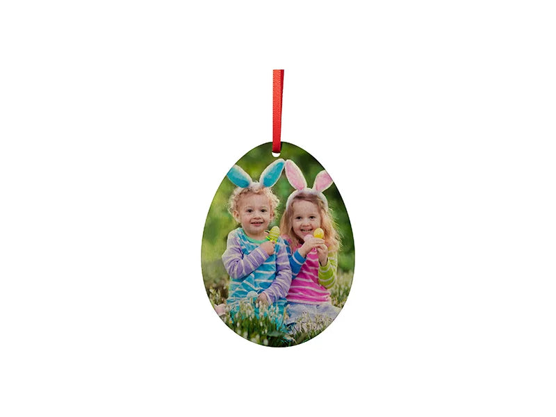 SublimationBlanks Double-sided Plywood Ornament (Easter Egg)