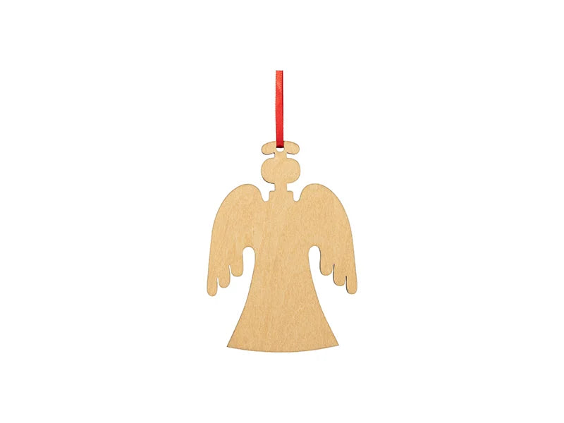 Sublimation Blanks Double-sided Plywood Ornament (Angel)