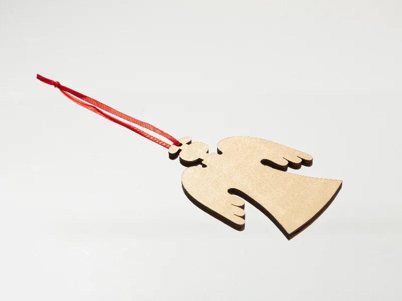 Sublimation Blanks Double-sided Plywood Ornament (Angel)