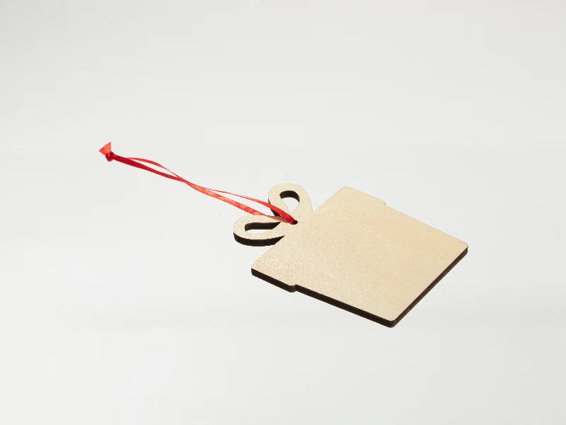 Sublimation Blanks Double-sided Plywood Ornament (Gift)