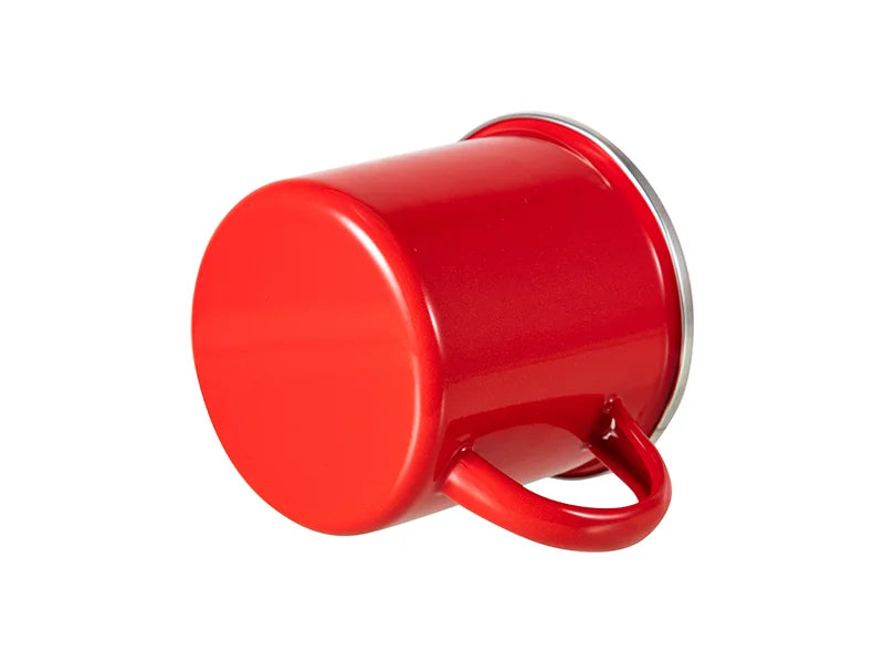Sublimation 12oz Enamel Mug (Red)