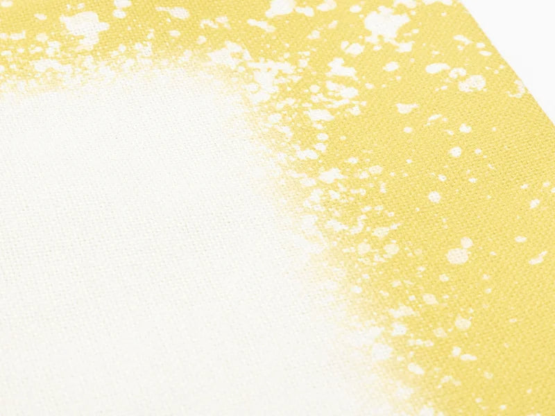 Sublimation Blanks Bleached Starry Linen Tote Bag