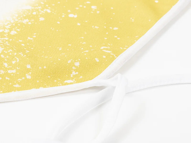 Sublimation Blanks Bleached Starry Linen Apron