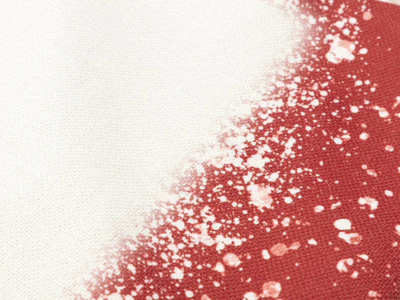 Sublimation Blanks Bleached Starry Linen Drawstring Bag