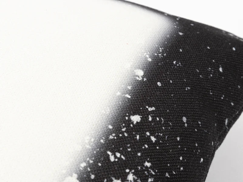 Sublimation Blanks Bleached Starry Linen Pillow Cover