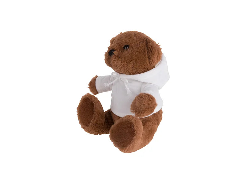 Sublimation 20cm Teddy Bear (Dark Brown)