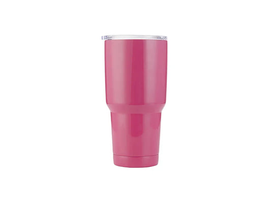30oz/900ml UV Stainless Steel Tumbler (Rose)