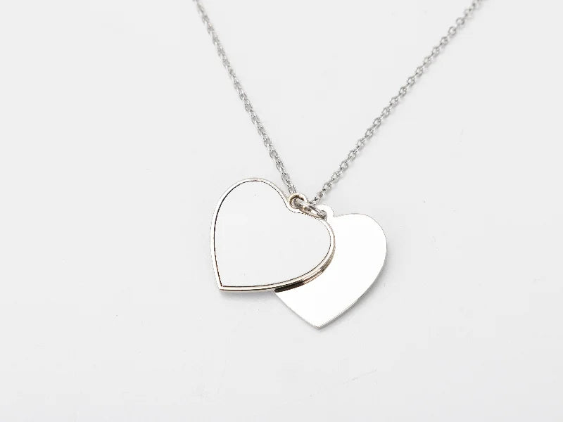 Sublimation Blanks Heart Shape Heart Sliding Locket