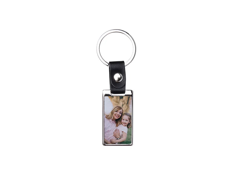 Sublimation PU Strap Key Chain (Rectangle, 2.5*7cm)