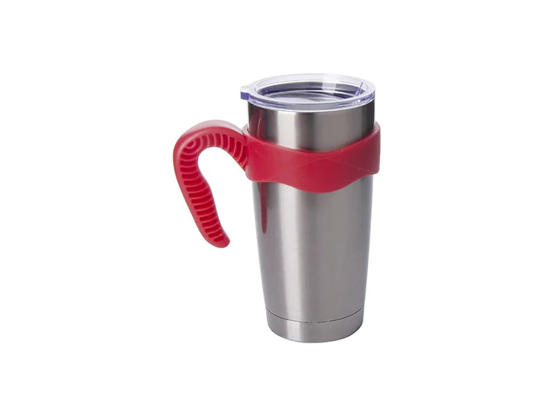 Sublimation 30oz Stainless Steel Tumbler Handle (Red/Blue/Pink/Purple/Black)